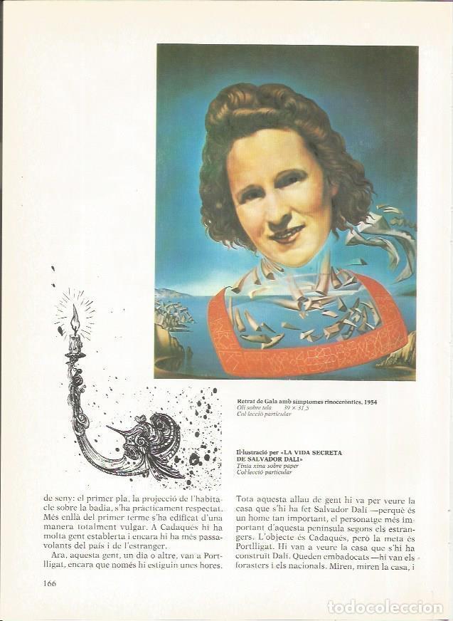 Otros art&iacute;culos de coleccionismo en papel: LAMINA 19335: Retrato de Gala con sintomas rinoceronticos, por Dali - Varios