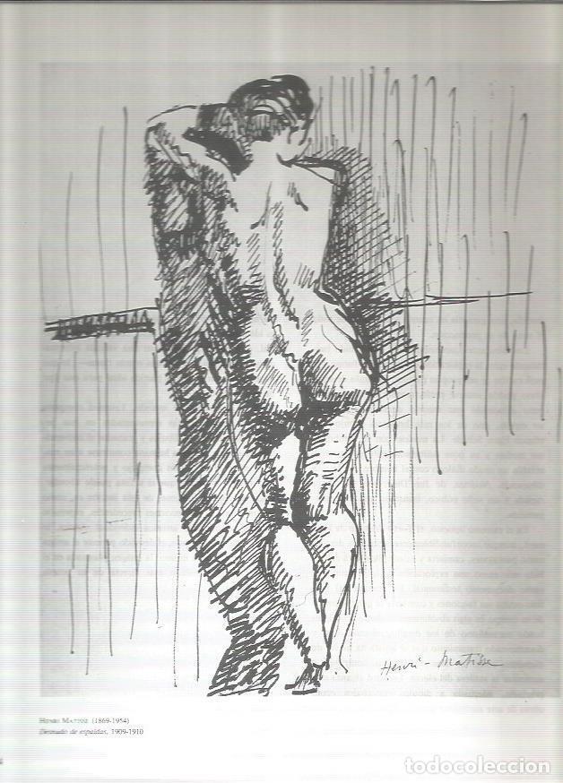 Otros art&iacute;culos de coleccionismo en papel: LAMINA 19506: Desnudo de espaldas, por MAtisse - E. Lucie-Smith