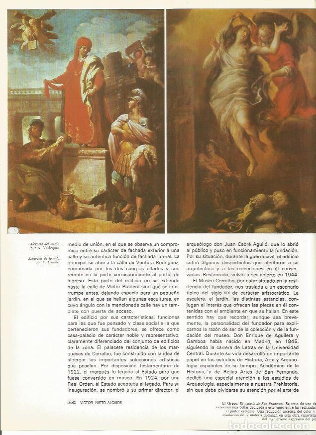 Otros art&iacute;culos de coleccionismo en papel: LAMINA 20336: Alegoria del toison, por Velazquez - VVAA