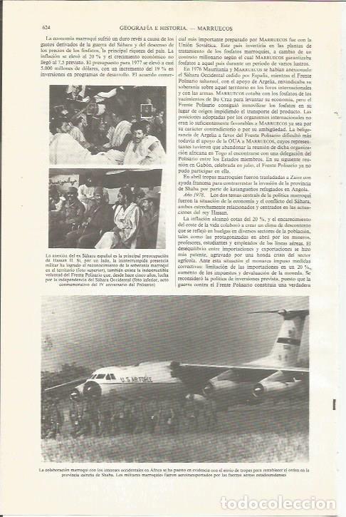 Otros art&iacute;culos de coleccionismo en papel: LAMINA ESPASA 34070: Militares de Marruecos - Varios