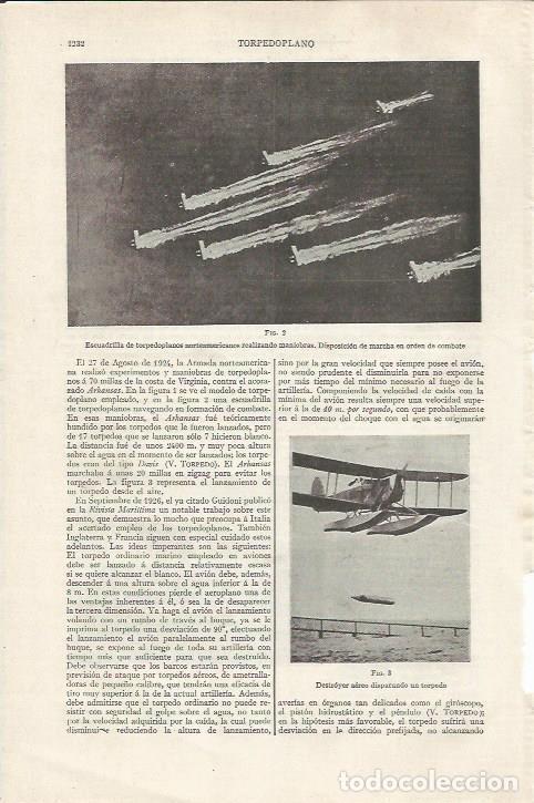 Otros art&iacute;culos de coleccionismo en papel: LAMINA ESPASA 35177: Escuadrilla de torpedoplanos - Varios