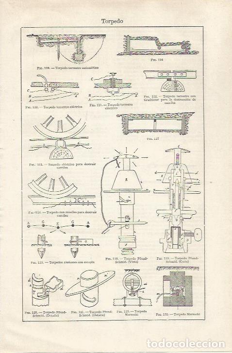 Otros art&iacute;culos de coleccionismo en papel: LAMINA ESPASA 35175: Torpedo - Varios