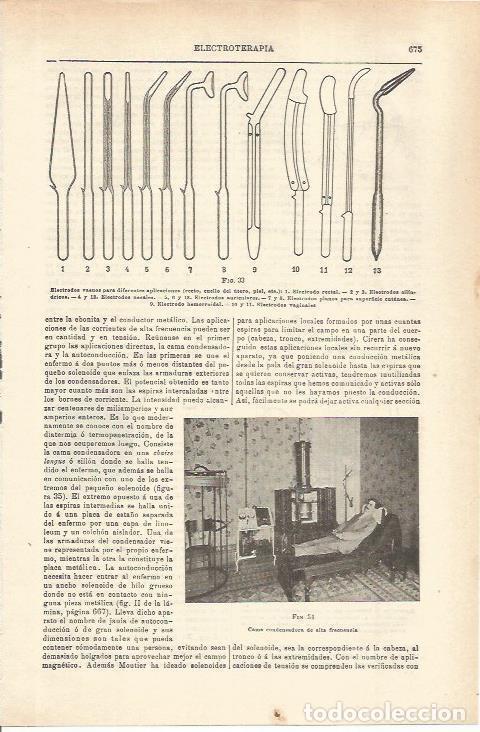 Otros art&iacute;culos de coleccionismo en papel: LAMINA ESPASA 35585: Electrodos - Varios