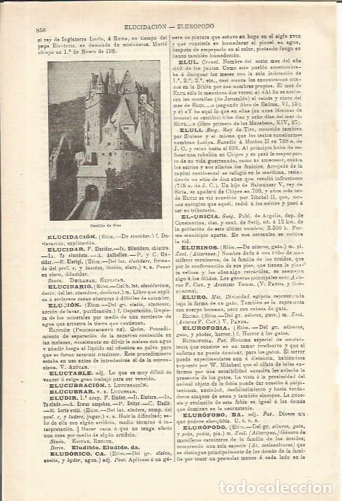 Otros art&iacute;culos de coleccionismo en papel: LAMINA ESPASA 35620: Castillo de Eltz. Alemania - Varios