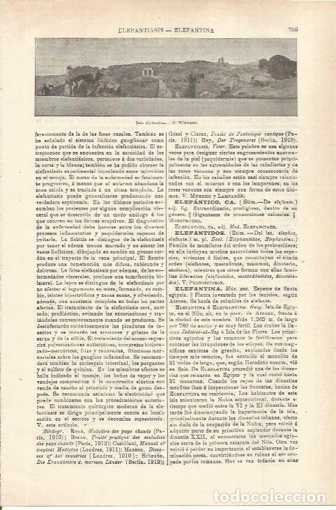 Otros art&iacute;culos de coleccionismo en papel: LAMINA ESPASA 35590: Nilometro de la Isla Elefantina - Varios