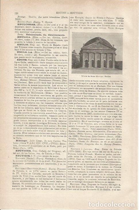 Otros art&iacute;culos de coleccionismo en papel: LAMINA ESPASA 35471: Iglesia de Santa Edovigia en Berlin - Varios