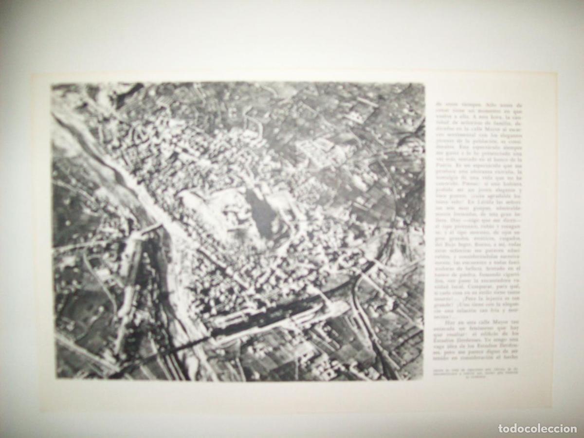 Otros art&iacute;culos de coleccionismo en papel: LAMINA 21688: Vista aerea de Lleida - Josep Pla