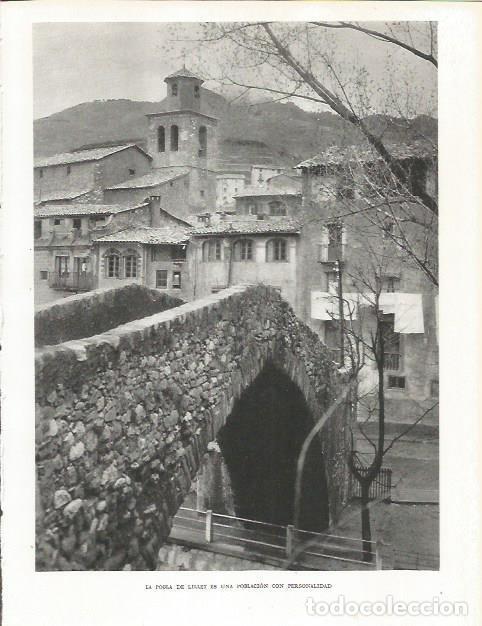 Otros art&iacute;culos de coleccionismo en papel: LAMINA 21661: Vista de La Pobla de Lillet - Josep Pla