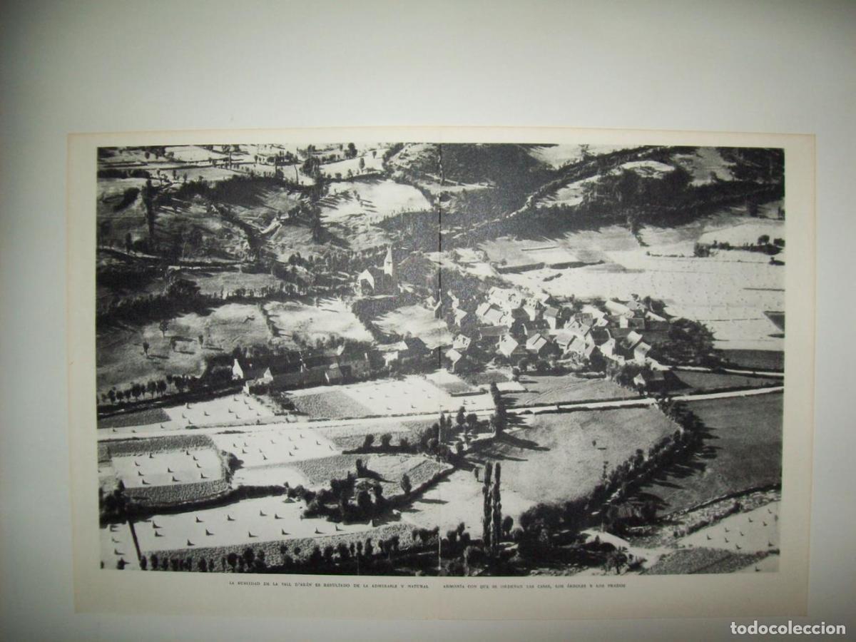 Otros art&iacute;culos de coleccionismo en papel: LAMINA 21715: Vista del Valle de Aran - Josep Pla