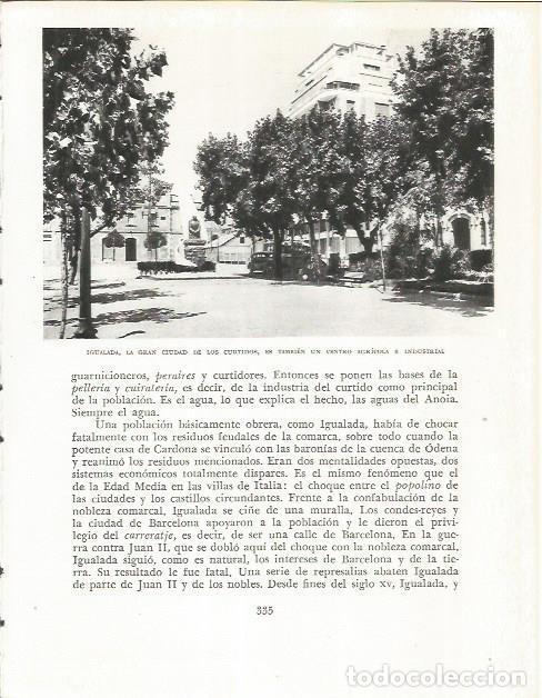 Otros art&iacute;culos de coleccionismo en papel: LAMINA 21672: Plaza de Igualada - Josep Pla