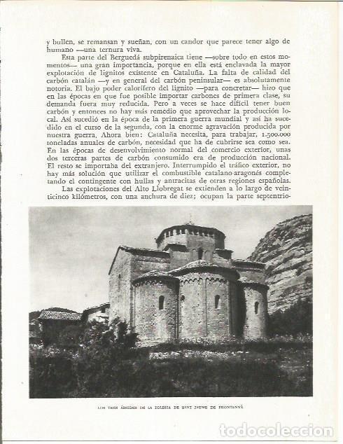 Otros art&iacute;culos de coleccionismo en papel: LAMINA 21660: Iglesia de Sant Jaume de Frontanya - Josep Pla