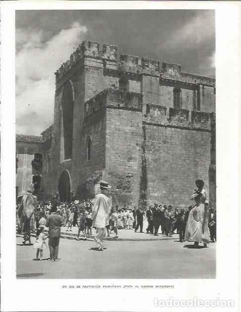 Otros art&iacute;culos de coleccionismo en papel: LAMINA 21726: Fiesta en el Monasterio de Santes Creus - Josep Pla