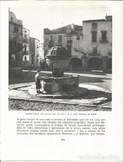 Otros art&iacute;culos de coleccionismo en papel: LAMINA 21736: Fuente en Prades - Josep Pla