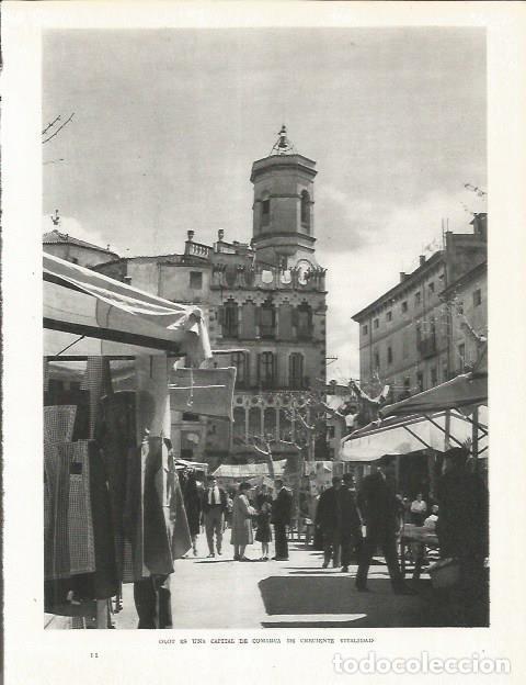 Otros art&iacute;culos de coleccionismo en papel: LAMINA 21590: Mercado en Olot - Josep Pla