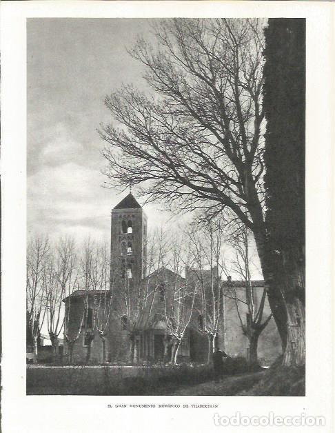 Otros art&iacute;culos de coleccionismo en papel: LAMINA 21582: Iglesia romanica de Vilabertran - Josep Pla