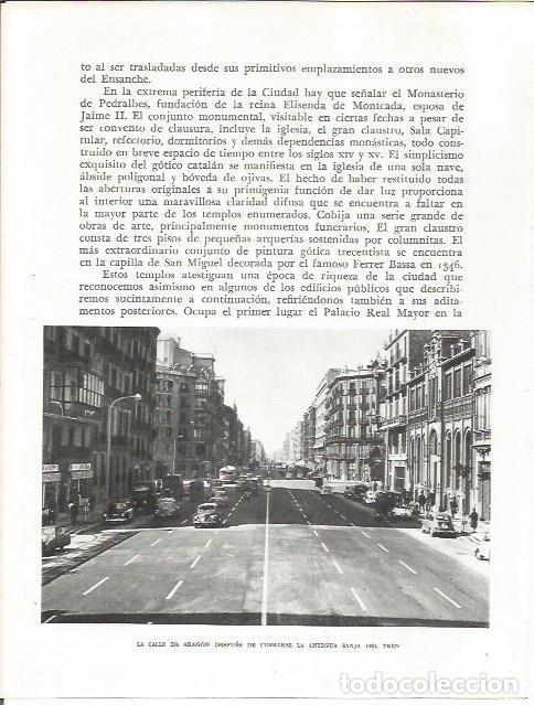 Otros art&iacute;culos de coleccionismo en papel: LAMINA 21552: Calle Aragon en Barcelona - Josep Pla