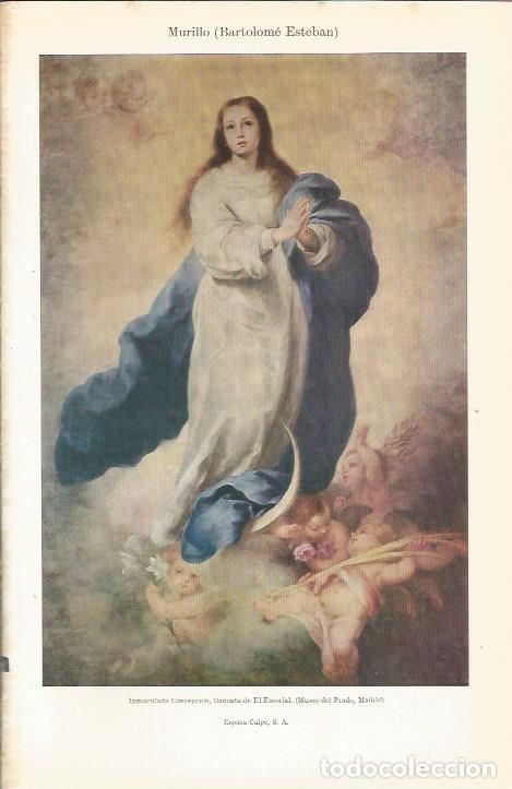 Otros art&iacute;culos de coleccionismo en papel: LAMINA 21310: Inmaculada Concepcion, por Murillo - VVAA