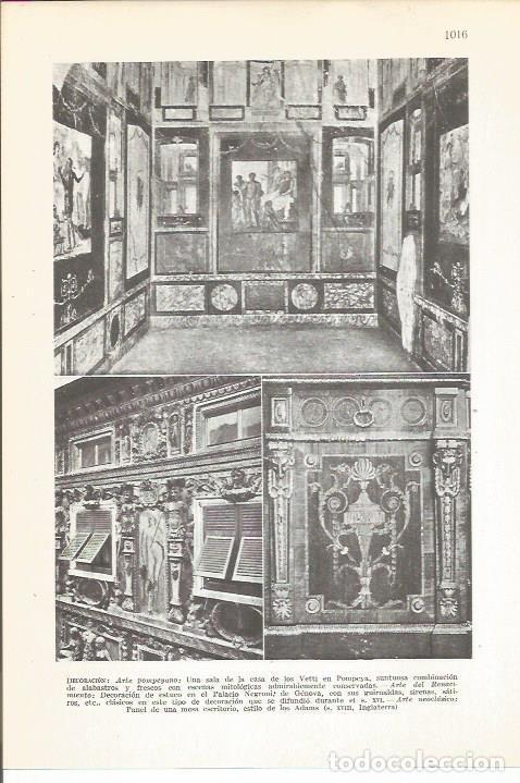 Otros art&iacute;culos de coleccionismo en papel: LAMINA 22395: Pinturas de Pompeya - VVAA
