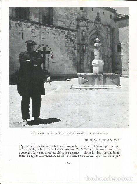 Otros art&iacute;culos de coleccionismo en papel: LAMINA 21976: Plaza de Biar - Joan Fuster