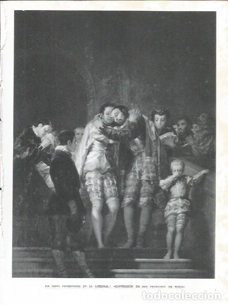 Otros art&iacute;culos de coleccionismo en papel: LAMINA 21825: Conversion de San Francisco de Borja, por Goya - Joan Fuster