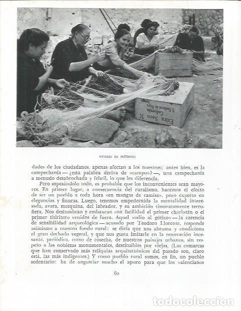 Otros art&iacute;culos de coleccionismo en papel: LAMINA 21793: Mujeres de Pe&ntilde;iscola - Joan Fuster