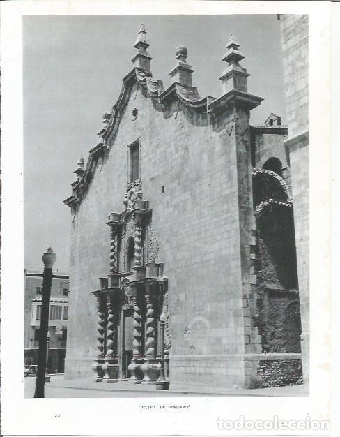 Otros art&iacute;culos de coleccionismo en papel: LAMINA 21891: Iglesia de Benicarlo - Joan Fuster