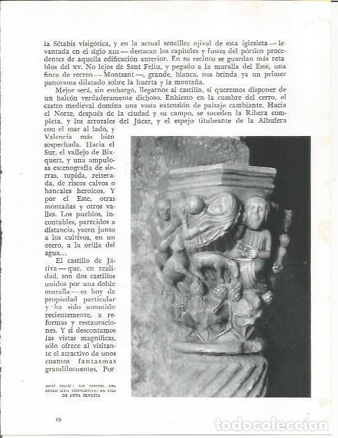 Otros art&iacute;culos de coleccionismo en papel: LAMINA 21927: Capitel en Sant Feliu - Joan Fuster