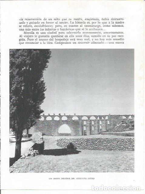 Otros art&iacute;culos de coleccionismo en papel: LAMINA 21904: Acueducto gotico de Morella - Joan Fuster