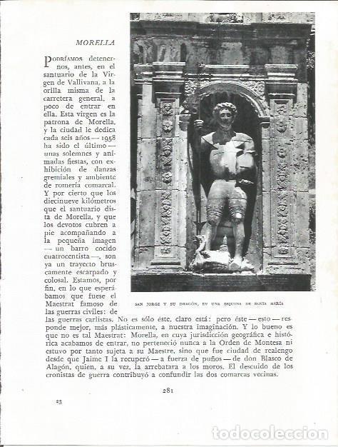 Otros art&iacute;culos de coleccionismo en papel: LAMINA 21899: San Jorge y el dragon en Morella - Joan Fuster