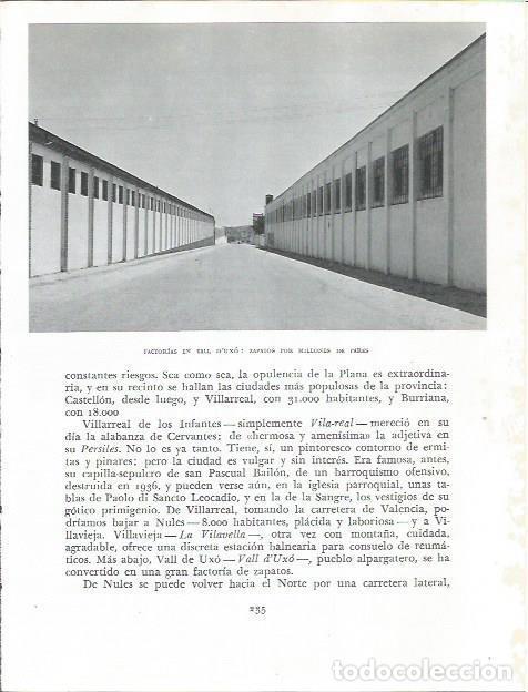 Otros art&iacute;culos de coleccionismo en papel: LAMINA 21877: Fabricas en la Vall d'Uxo - Joan Fuster