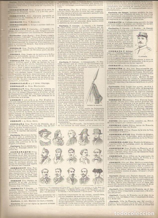 Otros art&iacute;culos de coleccionismo en papel: LAMINA 23070: Tipos de corbata - Varios