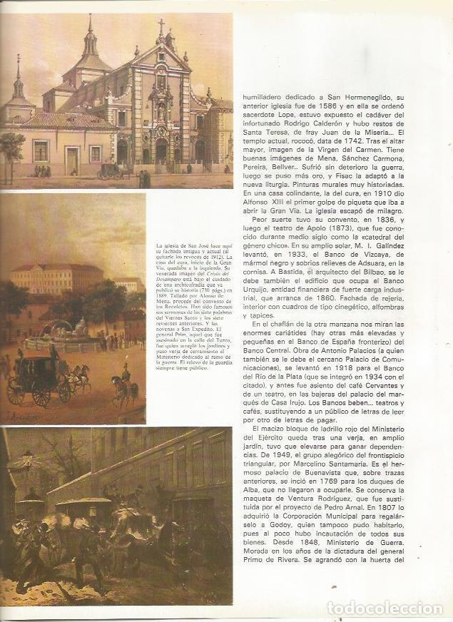 Outros artigos de papel: LAMINA 23474: Iglesia de San Jose de Madrid - Varios