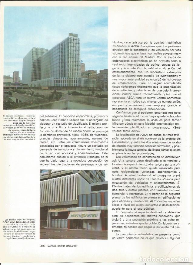 Outros artigos de papel: LAMINA 23594: Edificio Cadagua, Madrid - Varios