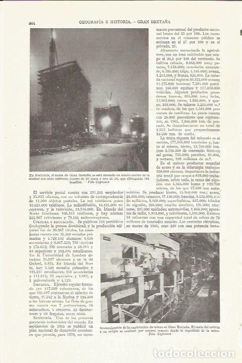 Otros art&iacute;culos de coleccionismo en papel: LAMINA ESPASA 35854: Construccion de edificios en Rochdale, Gran Breta&ntilde;a - Varios
