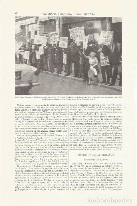 Otros art&iacute;culos de coleccionismo en papel: LAMINA ESPASA 35857: Apoyo al presidente Nkrumah de Ghana - Varios