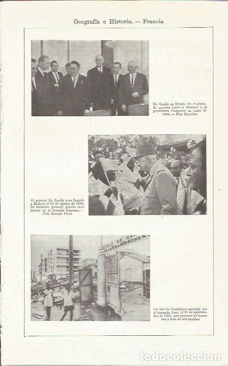 Otros art&iacute;culos de coleccionismo en papel: LAMINA ESPASA 35852: De Gaulle en Moscu y Djibuti - Varios