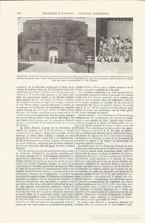 Otros art&iacute;culos de coleccionismo en papel: LAMINA ESPASA 35790: Prision de Spandau - Varios