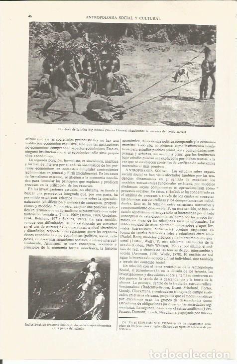 Otros art&iacute;culos de coleccionismo en papel: LAMINA ESPASA 35964: Hombres de la tribu Big Namba de Nueva Guinea - Varios