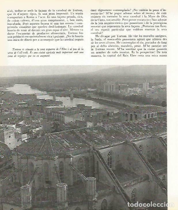 Otros art&iacute;culos de coleccionismo en papel: LAMINA 4392-26: Vista de Tortosa, Tarragona - Josep Pla