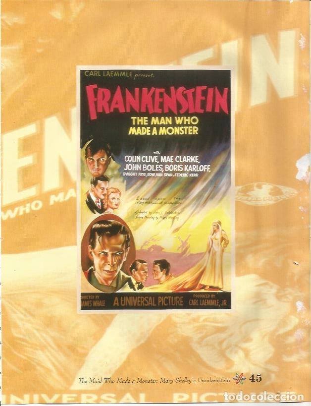 Otros art&iacute;culos de coleccionismo en papel: LAMINA 24949: Cartel de Frankenstein - John Landis