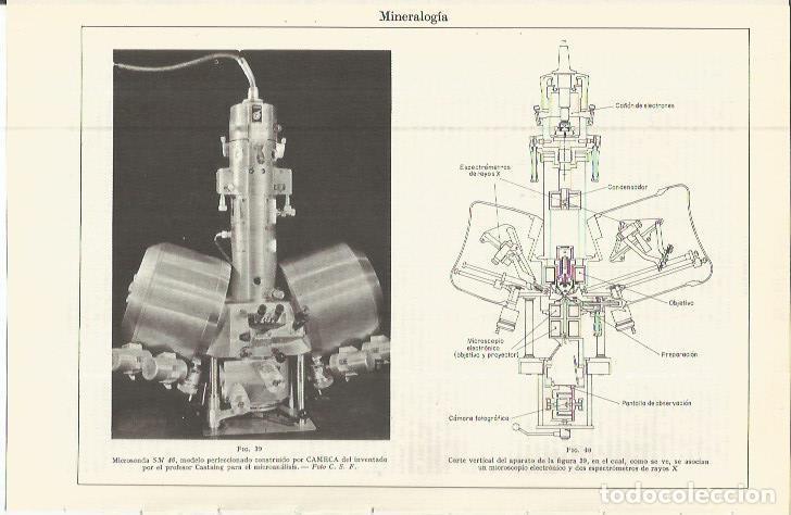Otros art&iacute;culos de coleccionismo en papel: LAMINA ESPASA 36611: Microsonda SM 46 - Varios