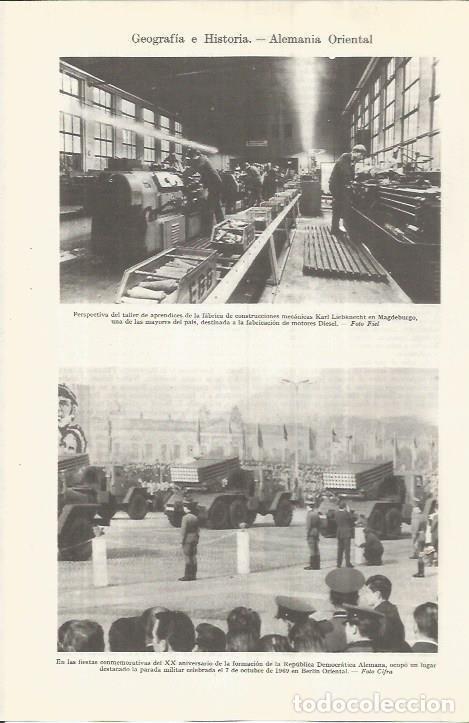 Otros art&iacute;culos de coleccionismo en papel: LAMINA ESPASA 36533: Taller de aprendices en Karl Liebknecht en Alemania - Varios