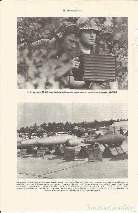 Otros art&iacute;culos de coleccionismo en papel: LAMINA ESPASA 36480: Radar terrestre GD-205 y smart bombs - Varios