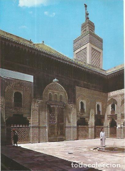 Otros art&iacute;culos de coleccionismo en papel: LAMINA 25301: Patio de la madrasa de Bu Inania en Fez - Youssef Ibn Tachfine