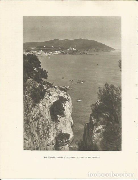 Otros art&iacute;culos de coleccionismo en papel: LAMINA 25143: Calella y el cabo de San Sebastian - Josep Pla
