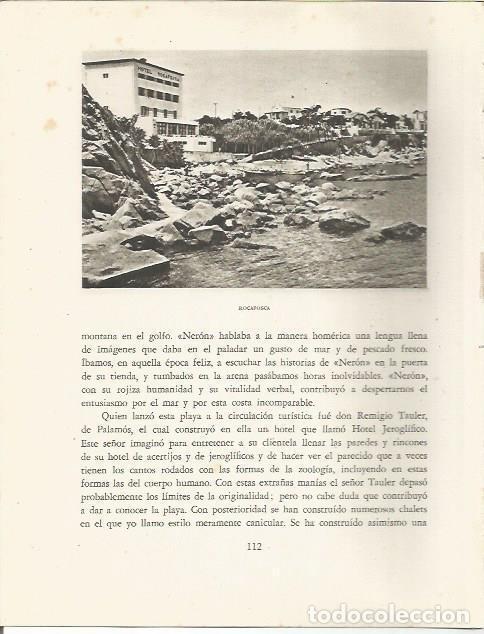 Otros art&iacute;culos de coleccionismo en papel: LAMINA 25130: Rocafosca en Palamos - Josep Pla