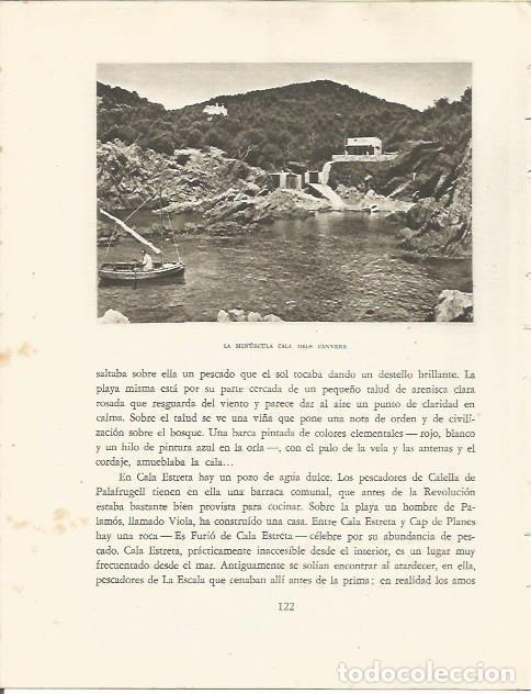 Otros art&iacute;culos de coleccionismo en papel: LAMINA 25135: Cala dels Canyers - Josep Pla