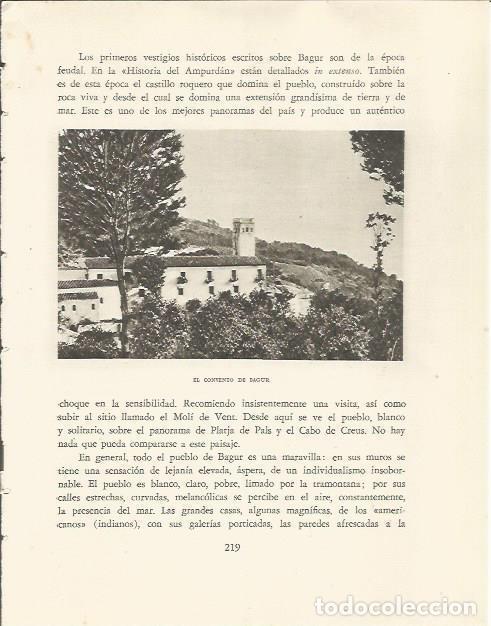 Otros art&iacute;culos de coleccionismo en papel: LAMINA 25178: Convento de Begur - Josep Pla
