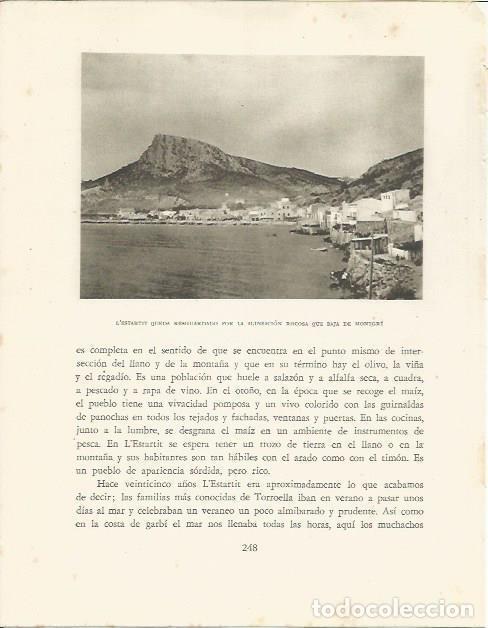 Otros art&iacute;culos de coleccionismo en papel: LAMINA 25188: Vista de L'Estartit - Josep Pla