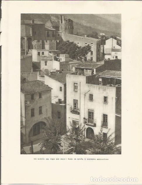 Otros art&iacute;culos de coleccionismo en papel: LAMINA 25114: Plaza y convento de Sant Feliu de Guixols - Josep Pla